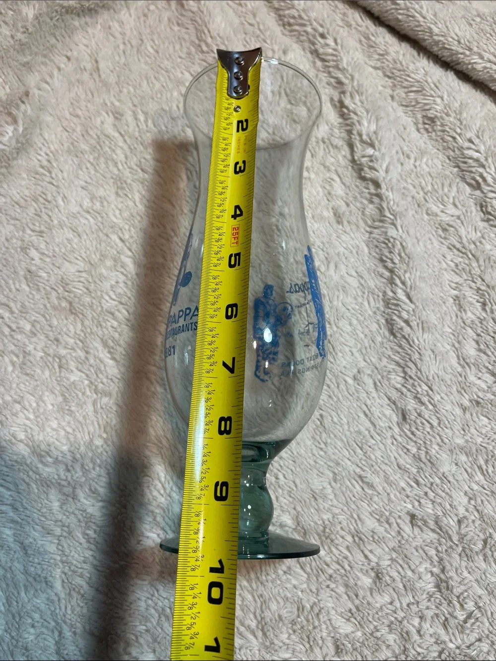Louis pappas 1981 hurricane glass